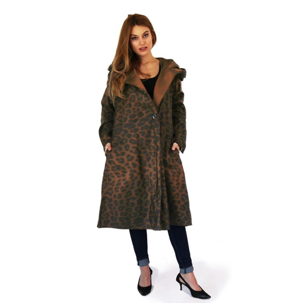 Women’s Mycra Pac Tea Length Donatella Raincoat